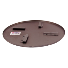 Skurskiva LC/DP, 61 cm, 90°, 24"